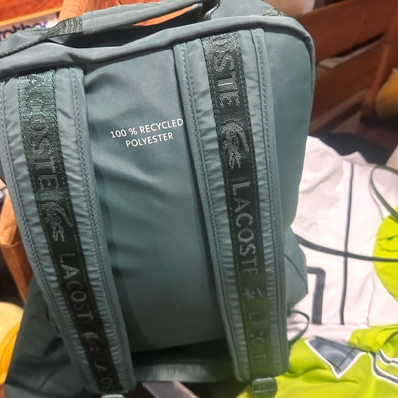 Brand new Lacoste Unisex Backpack with bag - Picture 2 of 8